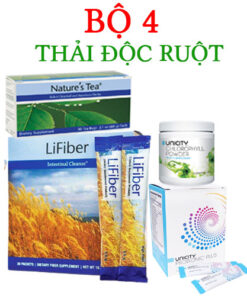 Bộ Thải Độc Ruột Unicity 4 Sản Phẩm