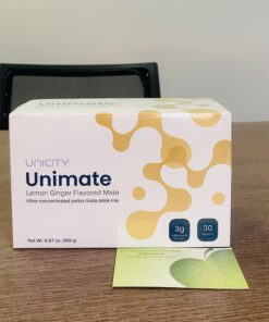 Trà 𝐔𝐍𝐈𝐌𝐀𝐓𝐄 vị chanh gừng Unicity 30 gói