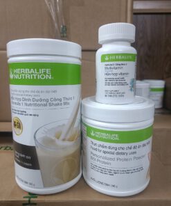 Bộ 3 giảm cân cơ bản herbalife truyền thống
