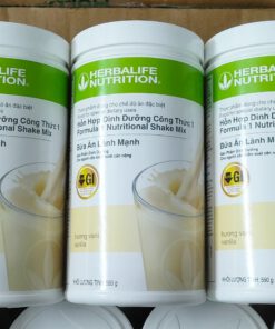 Sữa bột Herbalife f1 Vani 550g - Giảm 50% giá đại lý